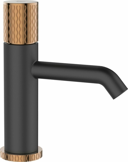 Изображение Bateria umywalkowa Sourcing MIXER WASHBASIN STARLIGHT BLACK GOLD