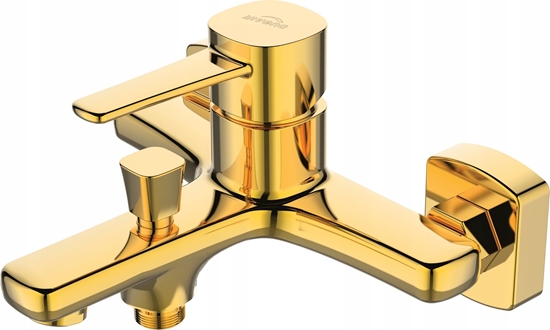 Изображение Bateria wannowa Sourcing BATH MIXER GLAMOUR INVENA TREND GOLD