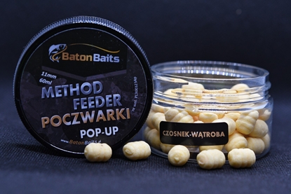 Picture of Baton Baits Baton Baits Poczwarki Pop-Up Czosnek/Wtroba