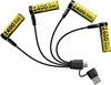 Picture of BATTERY RECH. LI-ION AA 1.5V/4PACK NH2400 NITECORE