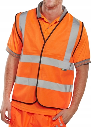 Picture of BEESWIFT Kamizelka ostrzegawcza BEESWIFT, rozm. XL, pomaraczowa
