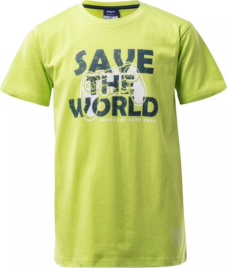 Picture of Bejo Dziecica koszulka zkrótkim rkawem Bejo GAMER JRB lime green rozmiar 152