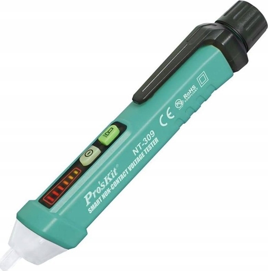 Picture of Bekontaktis itampos indikatorius su lygio skale ir garsiniu signalu, 12-1000 VAC, Pro'sKit