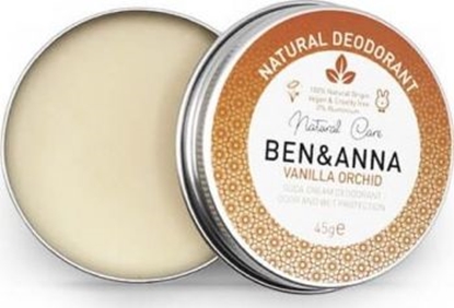 Picture of Ben&Anna naturalny dezodorant w kremie w metalowej puszce Vanilla Orchid 45g (4260491220882)