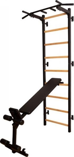 Picture of BenchK Drabinka gimnastyczna z drkiem porcz i aweczk do wicze (830597)