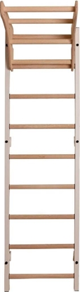 Attēls no BenchK Drabinka gimnastyczna z drewnianymi szczebelkami i drewnianym drkiem 310W BenchK 240 x 67 cm