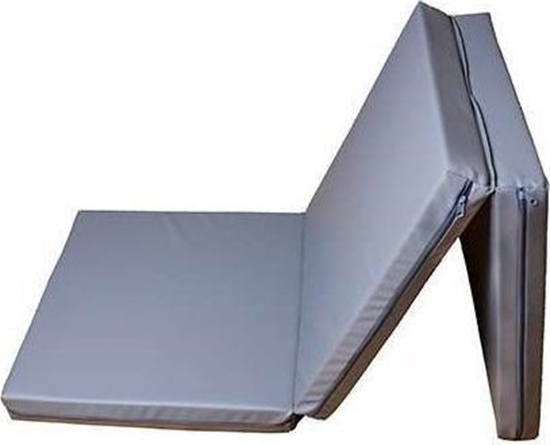 Picture of BenchK Materac gimnastyczny 3-czciowy T25 180 cm x 60 cm x 8 cm szary