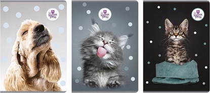 Attēls no Beniamin Zeszyt A4/60K kratka The sweet pets (5szt)