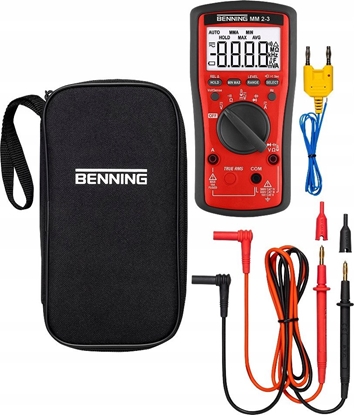 Picture of Benning Miernik uniwersalny BENNING MM 2-3, cyfrowy z akcesoriami