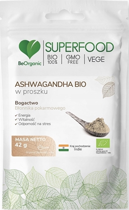 Picture of Beorganic Ashwagandha w proszku BIO 42 g