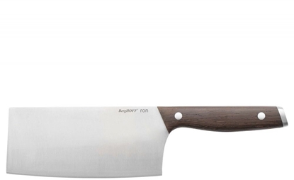 Изображение BergHoff RON Kødøkse m/mørkt træskaft 16,5 cm Rustfrit stål, træ
