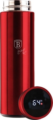 Picture of Berlinger Haus INTELIGENTNY TERMOS STALOWY 0.45L Z WSKANIKIEM TEMPERATURY LED BERLINGER HAUS BURGUNDY BH-7955