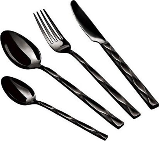 Изображение Berlinger Haus Komplet sztuców 24-elementy czarny poysk Berlinger Haus BH-2622