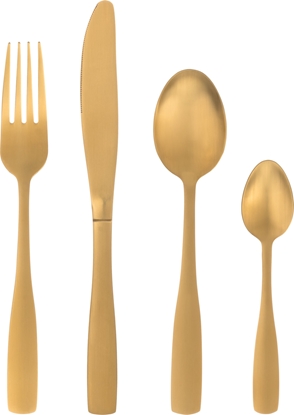 Picture of Berlinger Haus MAKU stalo ranki rinkinys CHAMPAGNE GOLD, 16 dali