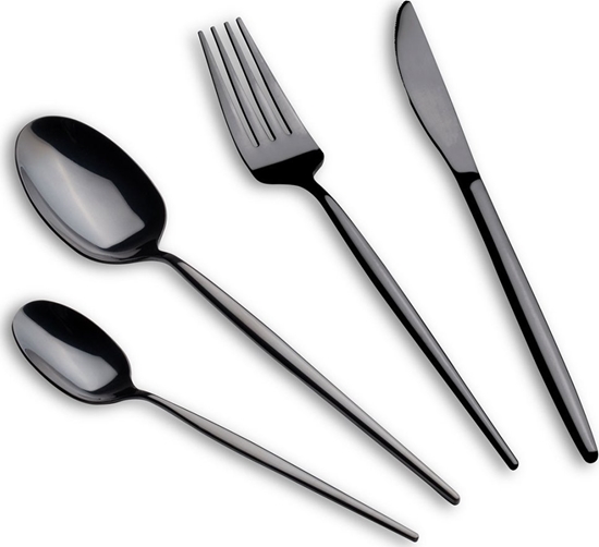 Picture of Berlinger Haus SZTUCE 24 ELEM. BERLINGER HAUS BH-3069 POYSK SHINY BLACK