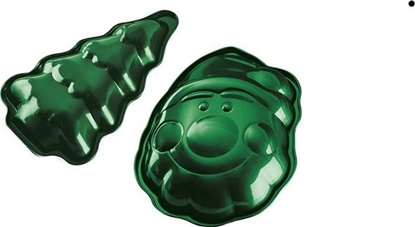 Picture of Berlinger Haus Zestaw 2 witecznych form do pieczenia Mikoaj Choinka Berlinger Haus BH-6949