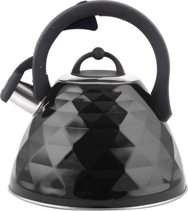 Picture of Berretti BERRETTI - Czajnik tradycyjny Rosa - 3 L - czarny - indukcja gaz - BR-7627