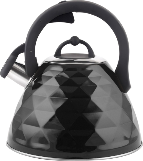 Picture of Berretti BERRETTI - Czajnik tradycyjny Rosa - 3 L - czarny - indukcja gaz - BR-7627