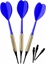 Picture of Best Sporting Plastikowe rzutki do darta 3 szt. Best Sporting niebieskie