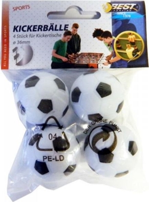 Picture of Best Sporting Zestaw Pieczek Do Pikarzyków r. 36mm 4szt.