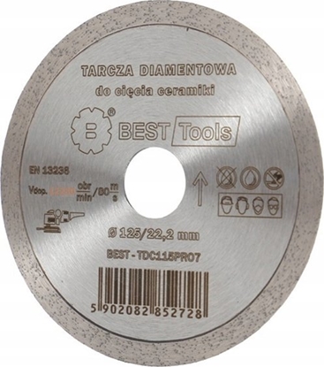 Picture of Best-Tools TARCZA DIAMENTOWA 125x22,2mm CIGA STANDARD PUMA BEST - TDC125PRO7
