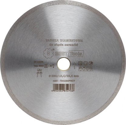 Picture of Best-Tools TARCZA DIAMENTOWA 230x25,4/22,2mm CIGA STANDRD PUMA BEST - TDC230PRO7
