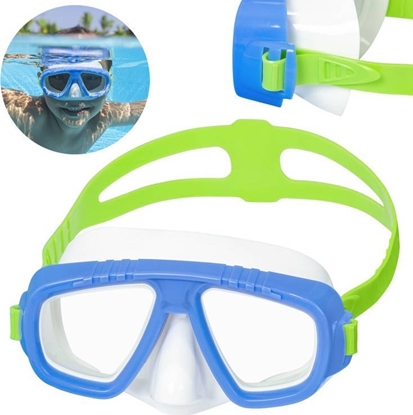 Изображение Bestway Maska Okulary do pywania i snurkowania NIEBIESKIE 22011