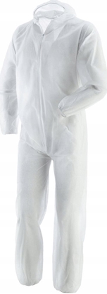 Picture of Beta Tools BETA KOMBINEZON JEDNORAZOWY Z KAPTUREM ROZMIAR M BIAY