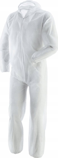Picture of Beta Tools BETA KOMBINEZON JEDNORAZOWY Z KAPTUREM ROZMIAR M BIAY