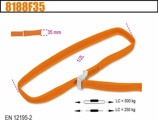Picture of Beta Tools BETA PAS MOCUJCY 500kg/5m/35mm 8188F35-5