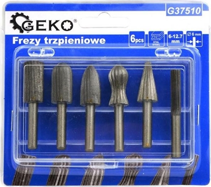 Attēls no Beta Tools FREZY TRZPIENIOWE 6EL. 6-12,7MM G37510 GEKO