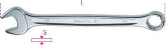 Picture of Beta Tools KLUCZ PASKO-OCZKOWY 25 MM 42NEW/25 BETA UTENSILI S.P.A.