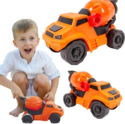 Attēls no Betoniarka Ciarówka Maszyna Pojazd Budowlany Mieszarka Do Betonu Dla Dzie