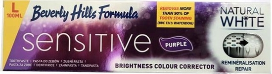 Изображение BEVERLY HILLS_Formula White Sensitive pasta wybielajca 100ml