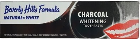 Изображение BEVERLY HILLS White Charcoal Whitening Toothpaste pasta do zbów z wglem aktywnym 100ml