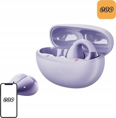 Picture of Bezprzewodowe suchawki z klipsem QCY Crossky Clip T33 (fioletowe)