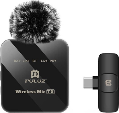 Attēls no PULUZ PU648B Lavalier Wireless Microphone