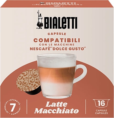 Изображение Bialetti Kapsuki Latte Macchiato do Dolce Gusto 16 szt.