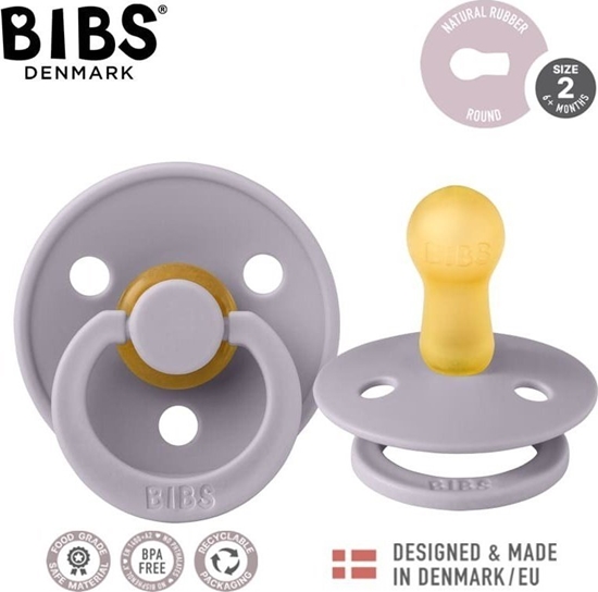 Изображение Bibs BIBS COLOUR FOSSIL GREY M Smoczek Uspokajajcy kauczuk Hevea