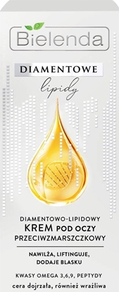 Picture of Bielenda Bielenda Diamentowe Lipidy Diamentowo-Lipidowy Krem pod oczy przeciwzmarszczkowy 15ml