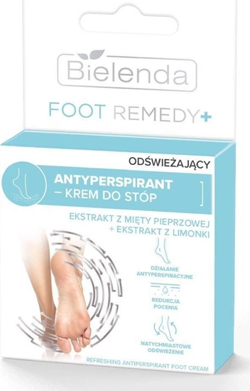 Picture of Bielenda Bielenda Foot Remedy odwieajcy antyperspirant-krem do stóp 50ml