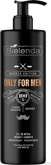 Изображение Bielenda BIELENDA Only For Men EL DO MYCIA TWARZY Barber Edition