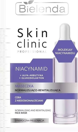 Picture of Bielenda Skin Clinic Professional Niacynamid maseczka normalizujco-rewitalizujca 8g
