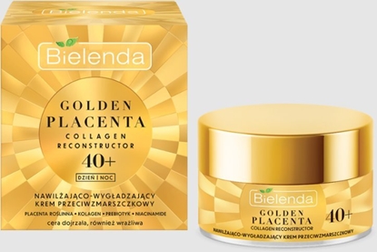 Attēls no Bielenda Golden Placenta 40+ Nawilajco - Wygadzajcy Krem przeciwzmarszczkowy na dzie i noc 50ml