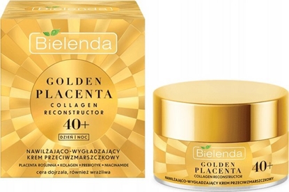 Attēls no Bielenda Golden Placenta 40+ Nawilajco - Wygadzajcy Krem przeciwzmarszczkowy na dzie i noc 50ml