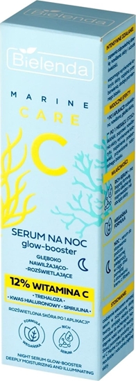 Picture of Bielenda Marine Care C Serum glow-booster na noc gboko nawilajco rozwietlajce -  12% Witamina C 30 ml