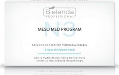 Изображение BIELENDA PROFESSIONAL_Aktywy koncentrat hydronawilajcy z 5 formami Kwasu Hialuronowego 10x3ml