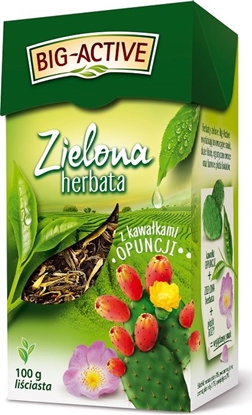 Attēls no Big Active HERBATA LICIASTA ZIELONA Z OPUNCJ BIG-ACTIVE 100G 56867922