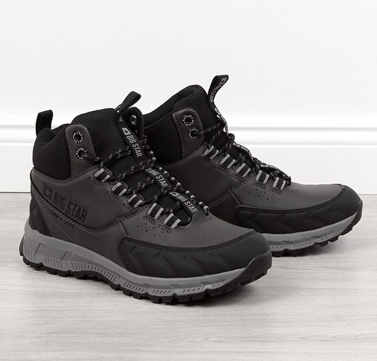 Picture of Big Star Trapery mskie nieocieplane szare Big Star II174176 44