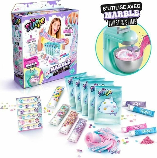 Picture of BigBuy Fun So Slime - Marble Twist and Slime refill (2390) /Arts and Crafts